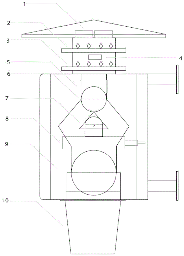 一种虫害靶标性诱监测仪的制作方法