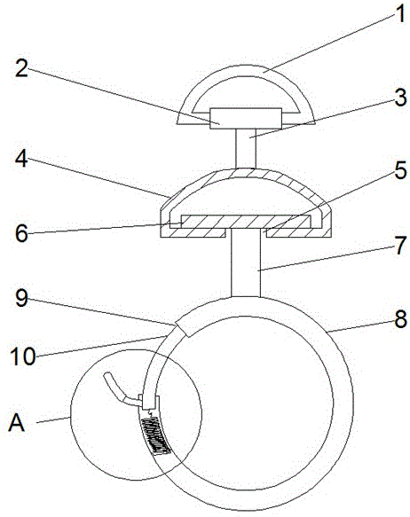 一种自锁式可旋转型吊环的制作方法