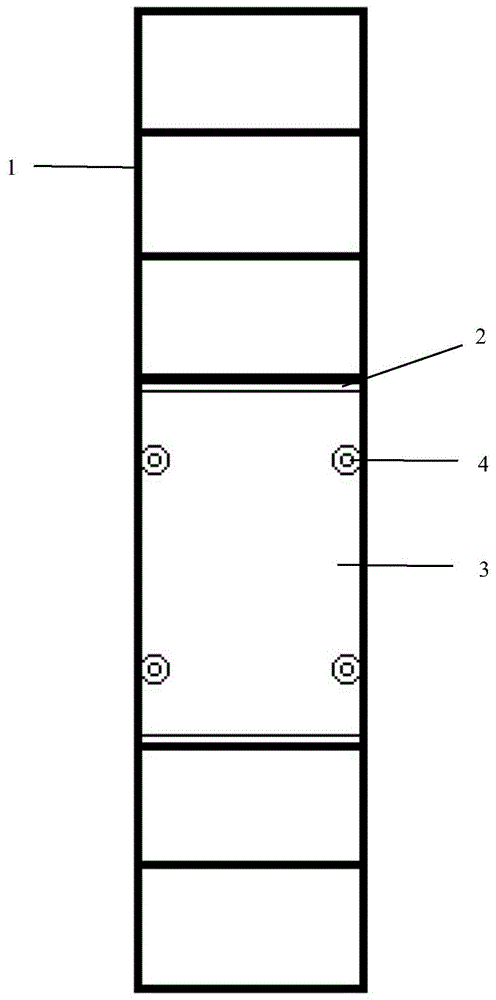 一种具有标示功能的水平拔插式爬梯门的制作方法