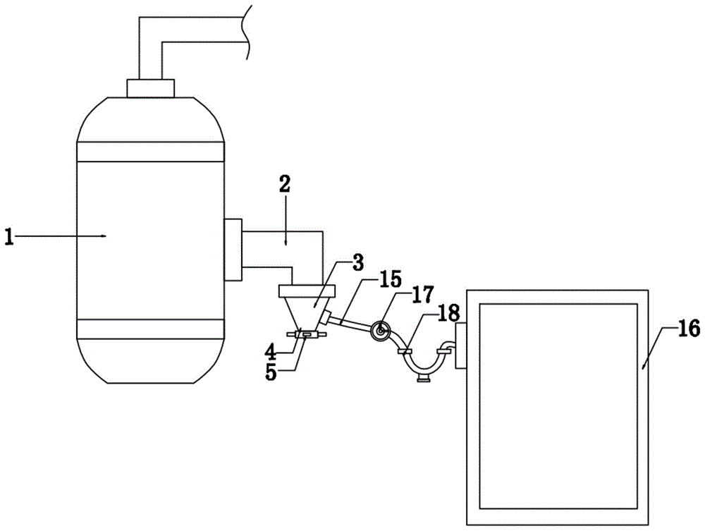 一种生物质燃料锅炉的饱和蒸汽凝结水回收系统的制作方法