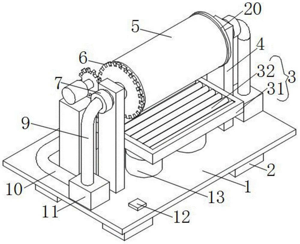 一种环保型胶合板热压装置的制作方法