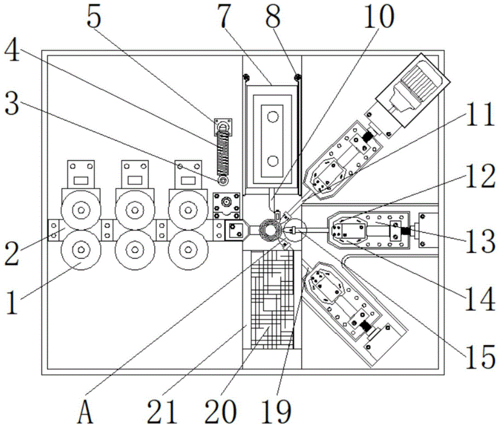 一种高弹度弹簧加工刀具的制作方法