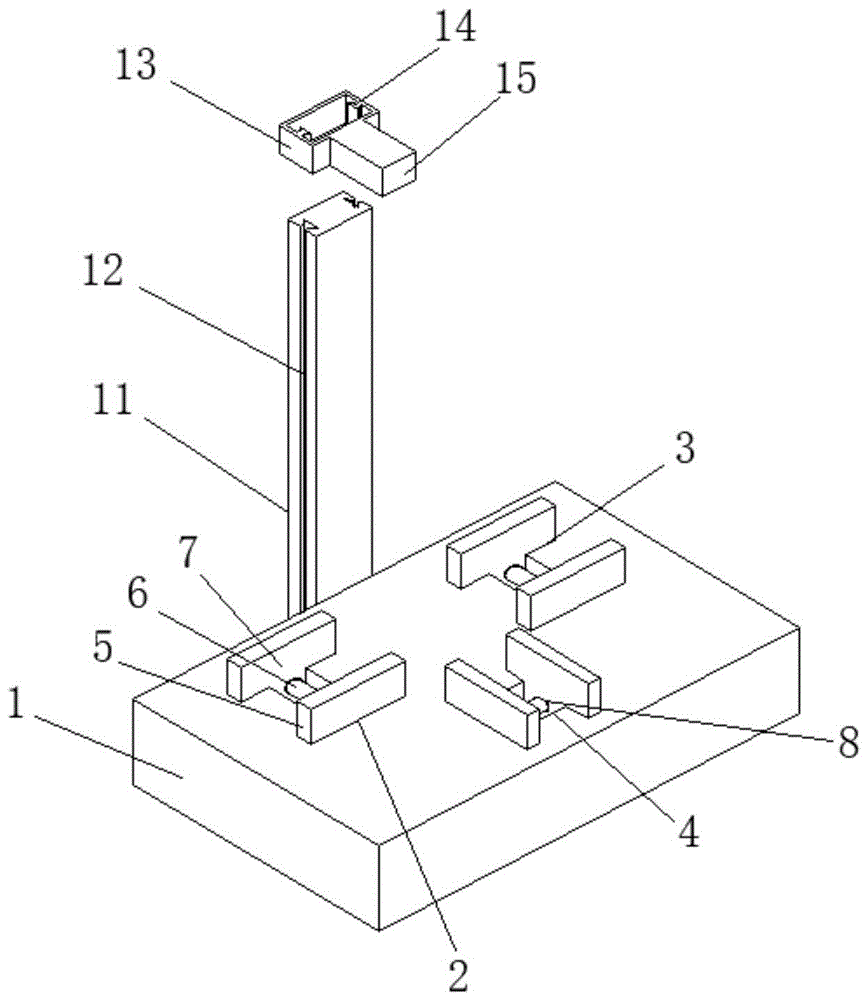 一种电梯桥厢钣金用支架焊接装置的制作方法