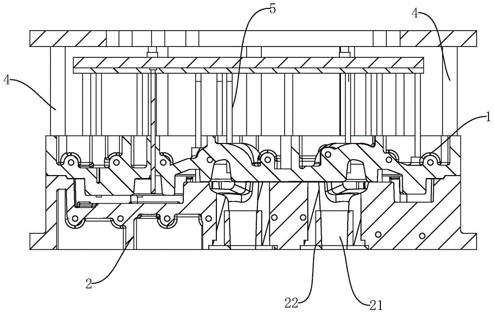 一种旋转板模具的制作方法