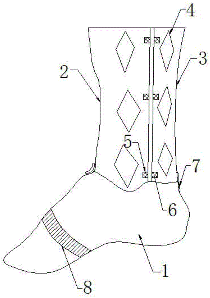 一种拼接式足部矫正器的制作方法