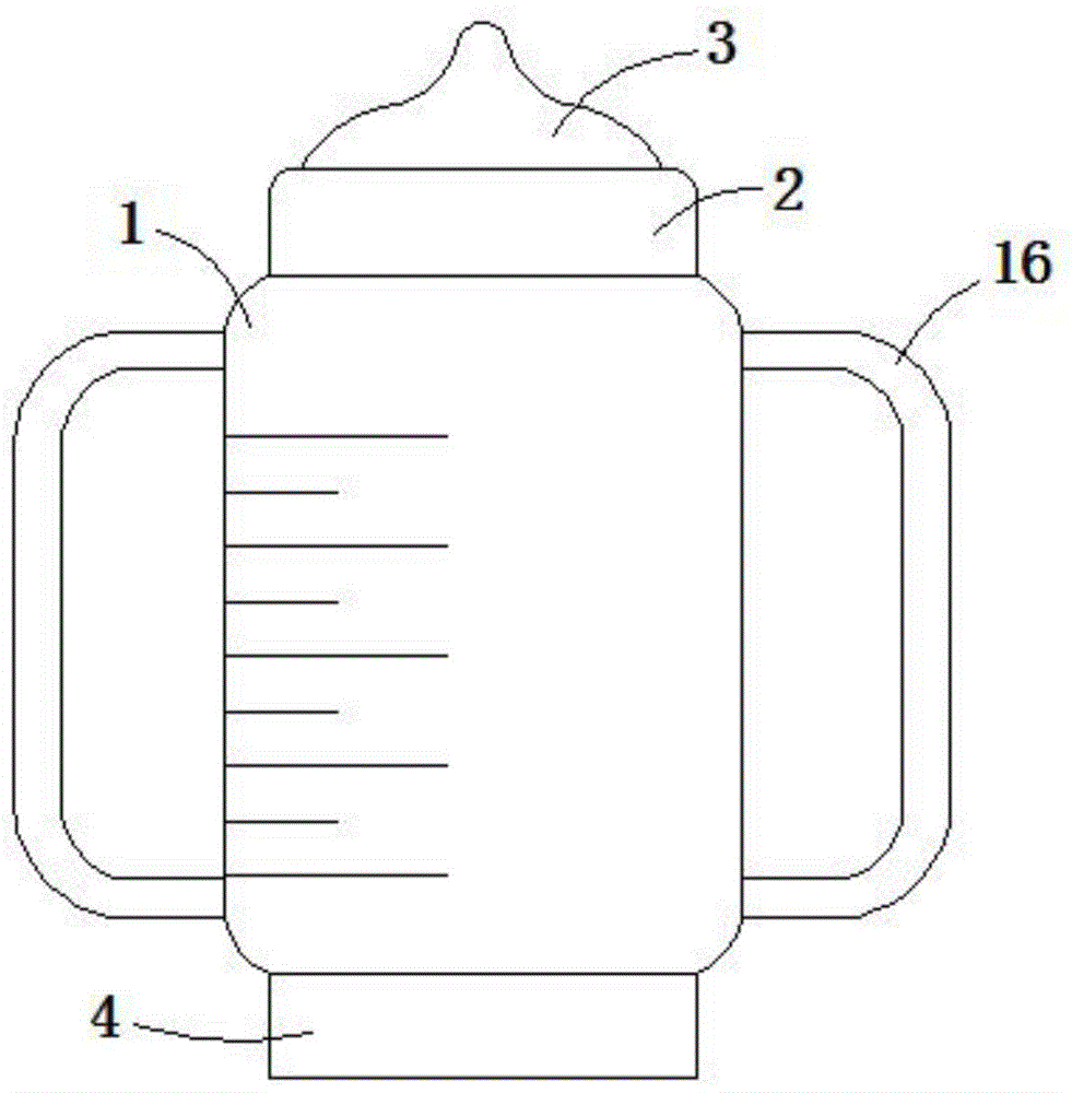 一种益智型奶瓶的制作方法