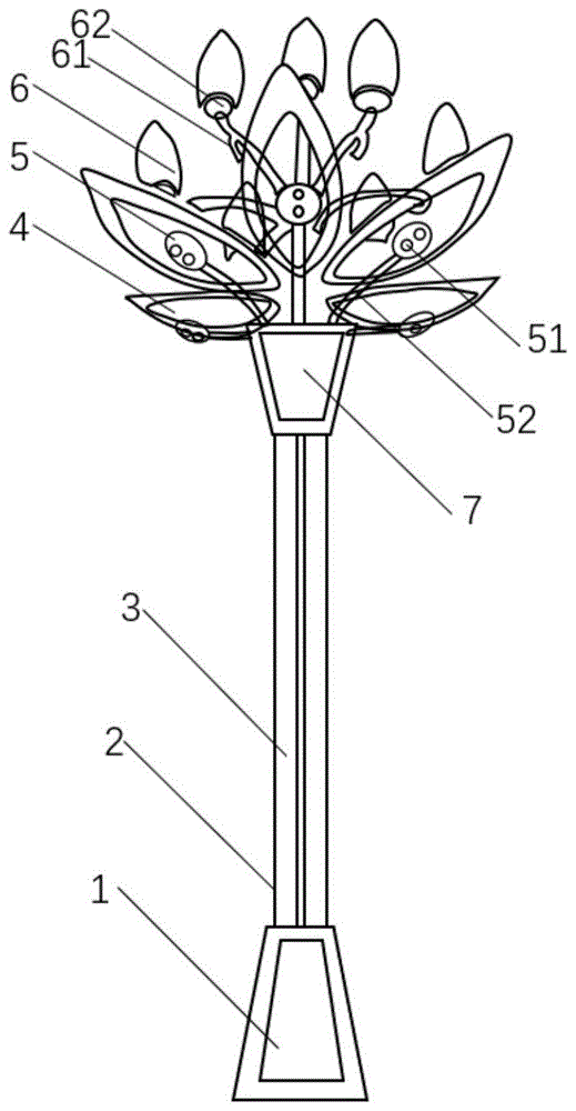 x技术 最新专利 照明工业产品的制造及其应用技术 通过安装多个玉兰灯