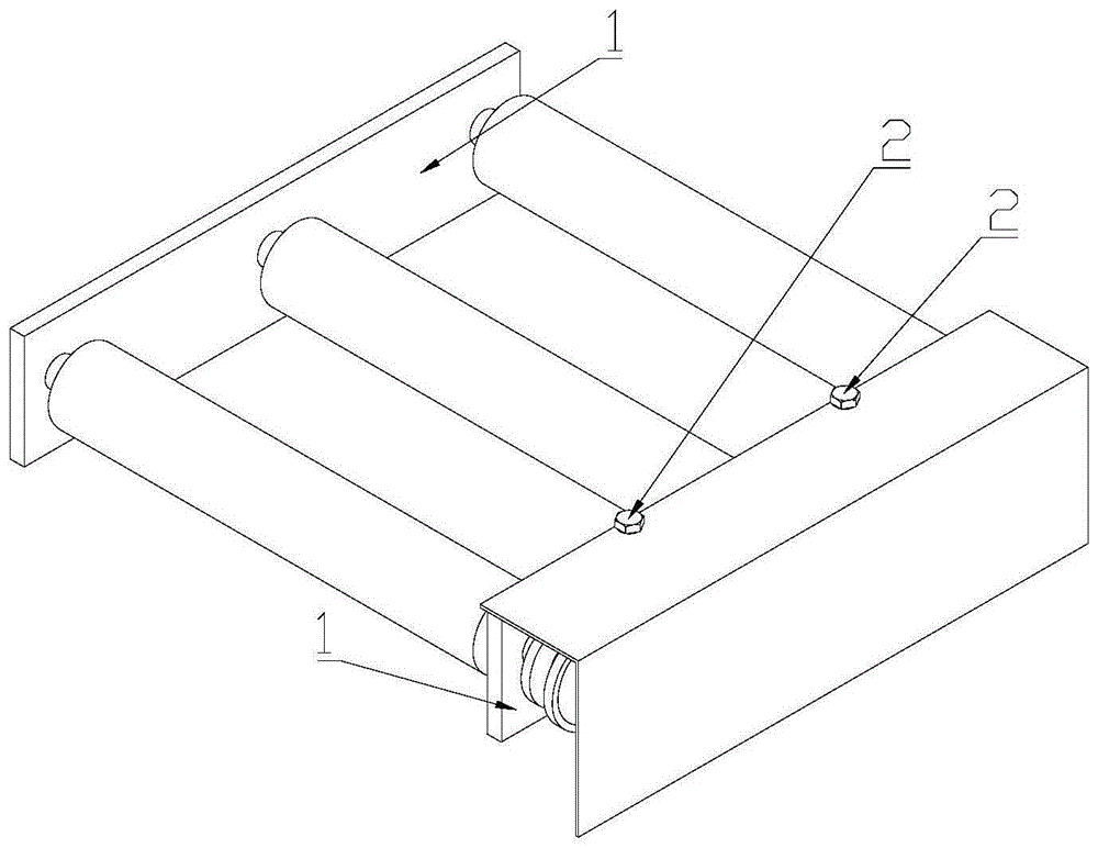 一种辊道链条防护装置及辊道的制作方法