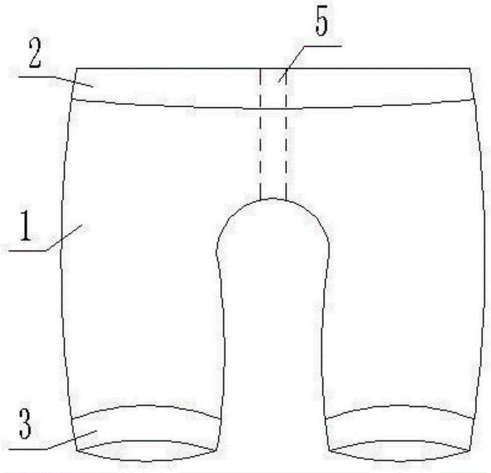 一种新型的防漏泳裤的制作方法