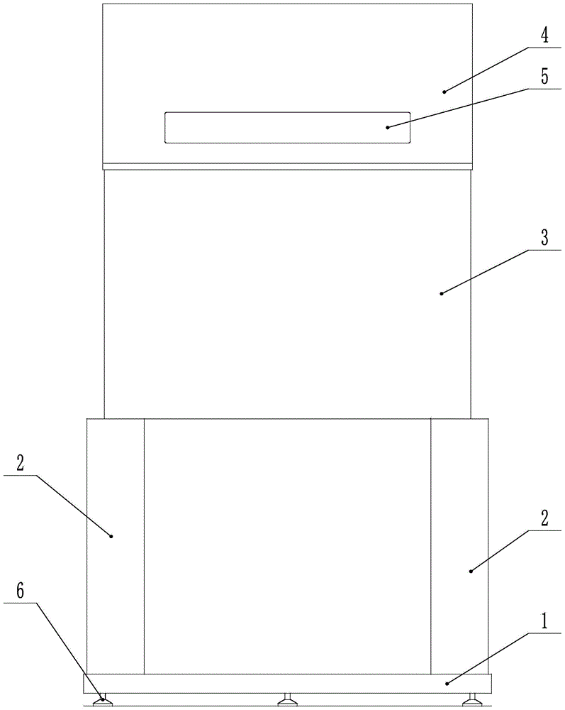 一种集成灶展示组合柜的制作方法