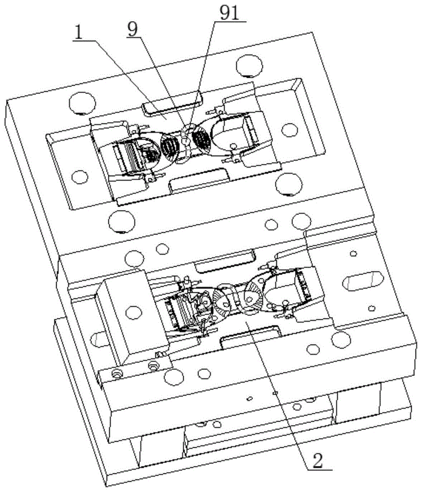 负压吸引器软管插头接口模具的制作方法