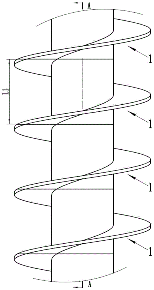 一种用于螺旋钻机的组合式螺旋轴的制作方法