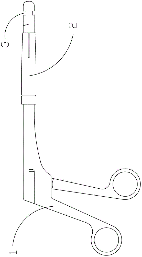 一种关节镜下韧带重建用牵引绕线钳的制作方法