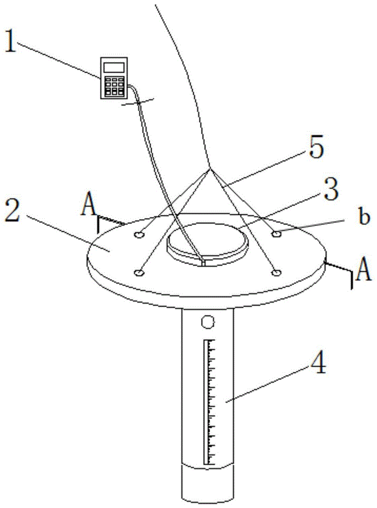 一种钻孔灌注桩高度检测装置的制作方法