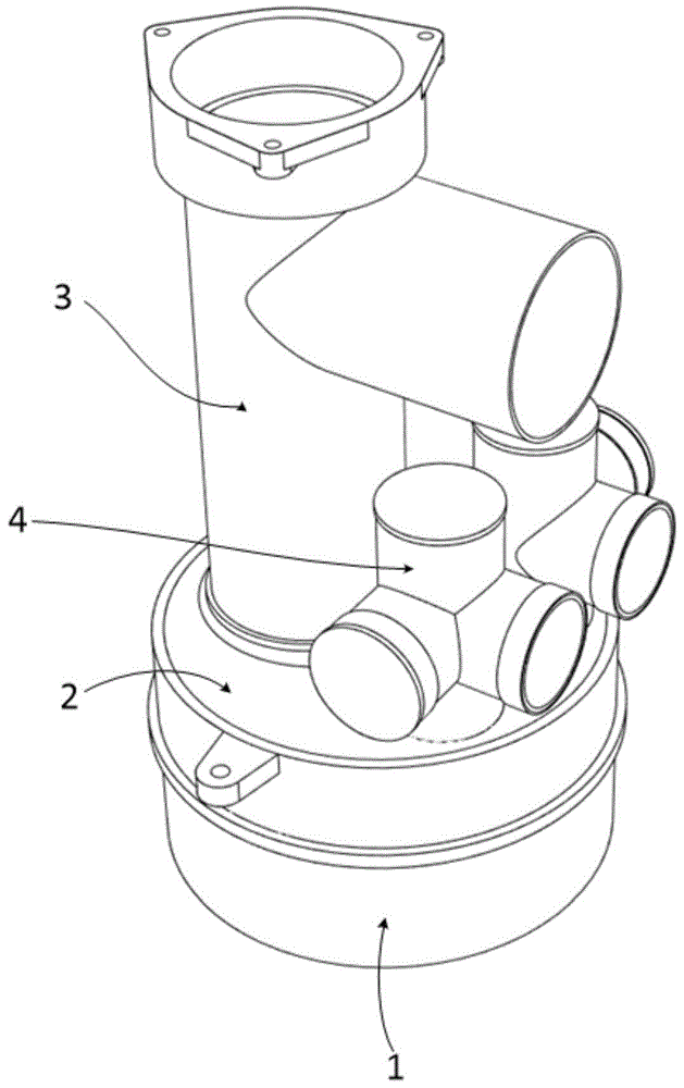 建筑同层排水汇集器的制作方法