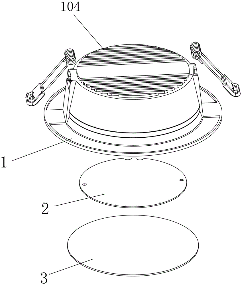 筒灯的制作方法