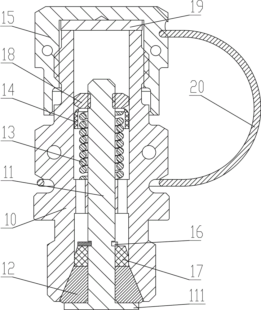 一种充气阀的制作方法