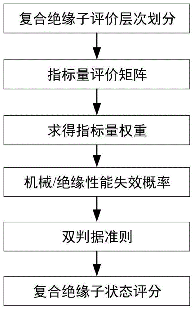 基于双判据准则的直流输电线路复合绝缘子评估方法与流程