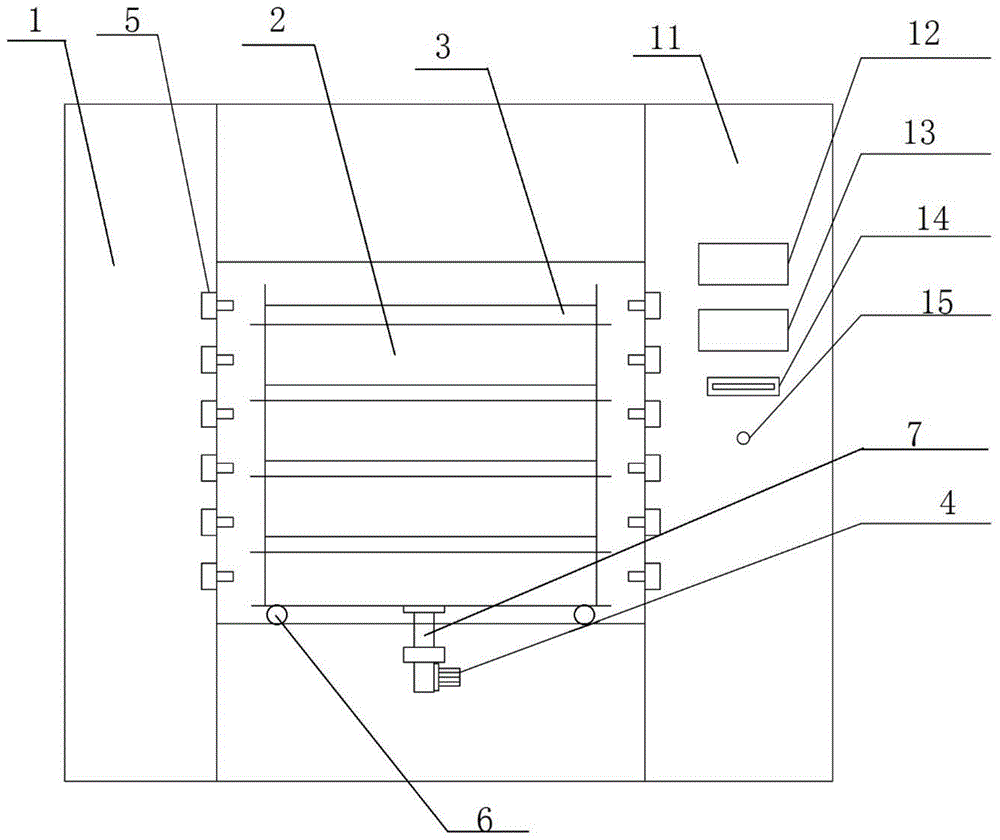 微波真空热风干燥一体机的制作方法