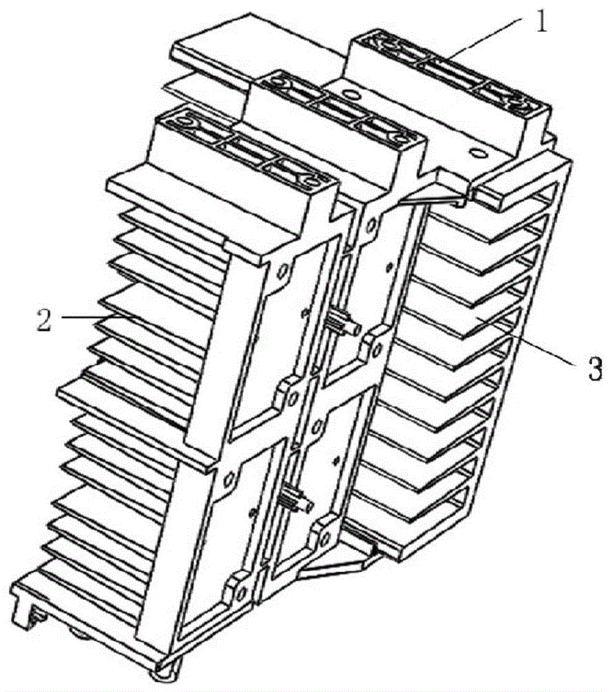 一种散热器结构及逆变焊接机构的散热装置的制作方法