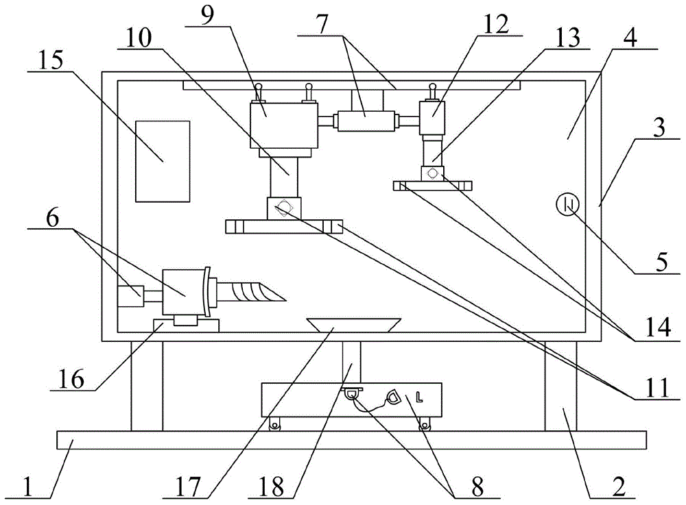 一种双主轴倒立车铣复合加工系统的制作方法