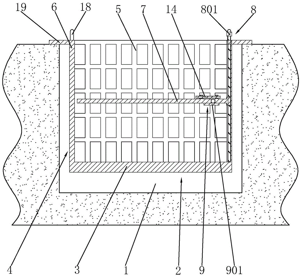 一种纺织品浸泡池的制作方法