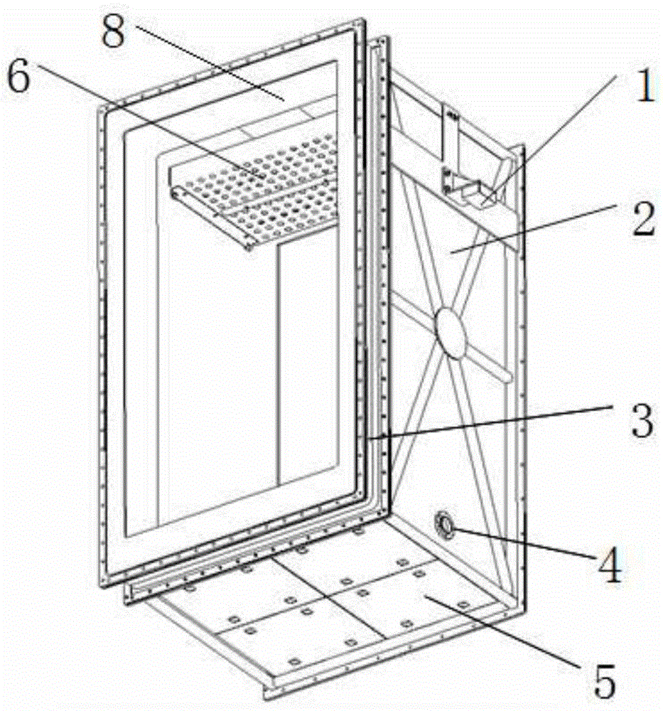 一种组合式片状激光放大器开放式窗口组件的制作方法