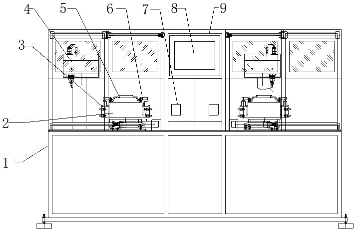 一种离合打标用离合夹紧装置的制作方法