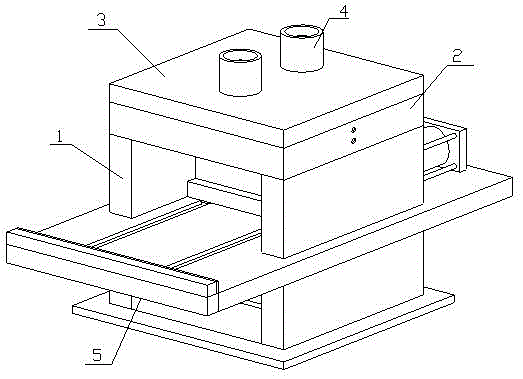 一种一体式双色注塑模具的制作方法