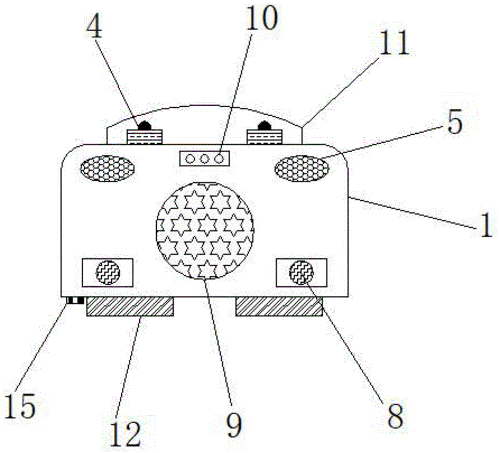 一种出租车用具有报警功能的车内声画监控设备的制作方法