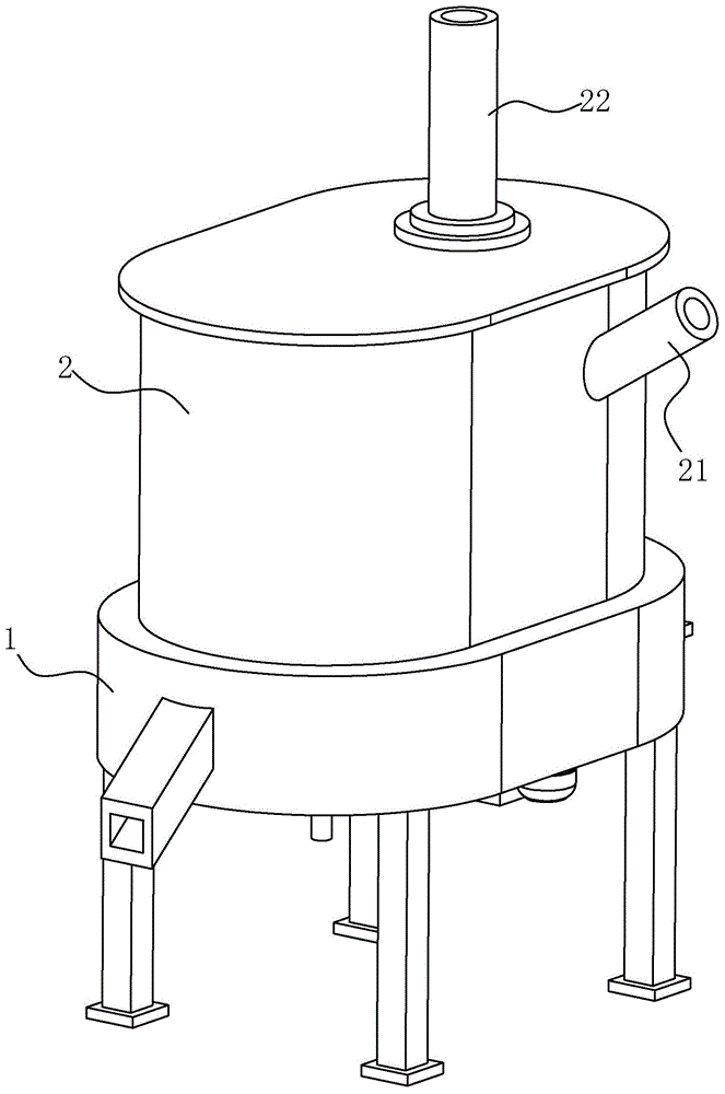 一种双盘搅拌冷却器的制作方法