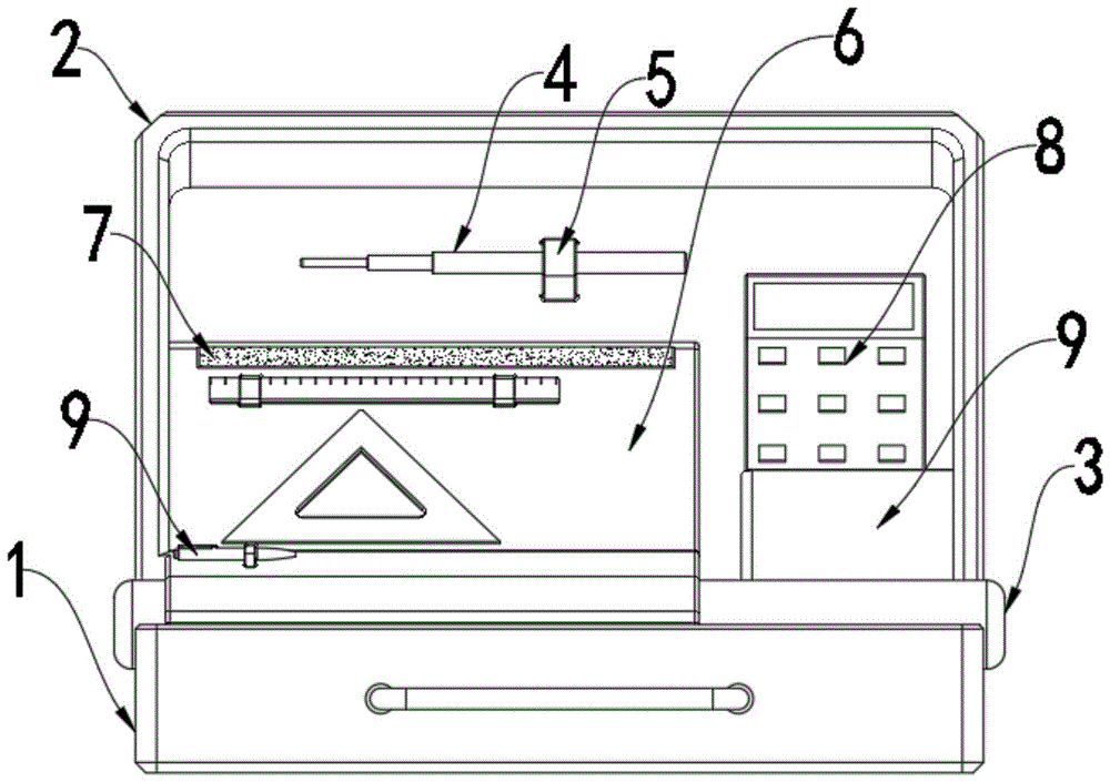 一种数学教学用工具箱的制作方法