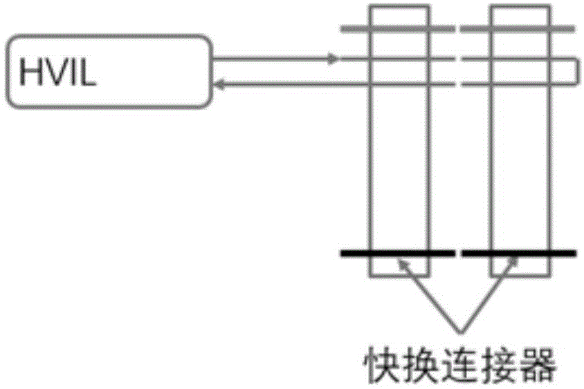 快换连接器的接触电阻的测量电路、测试设备及电动汽车的制作方法