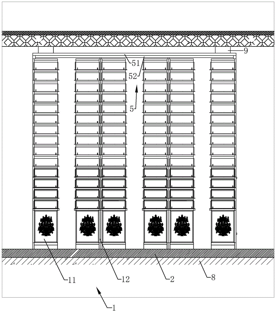 一种用于故宫大藏经展示架的安装结构的制作方法