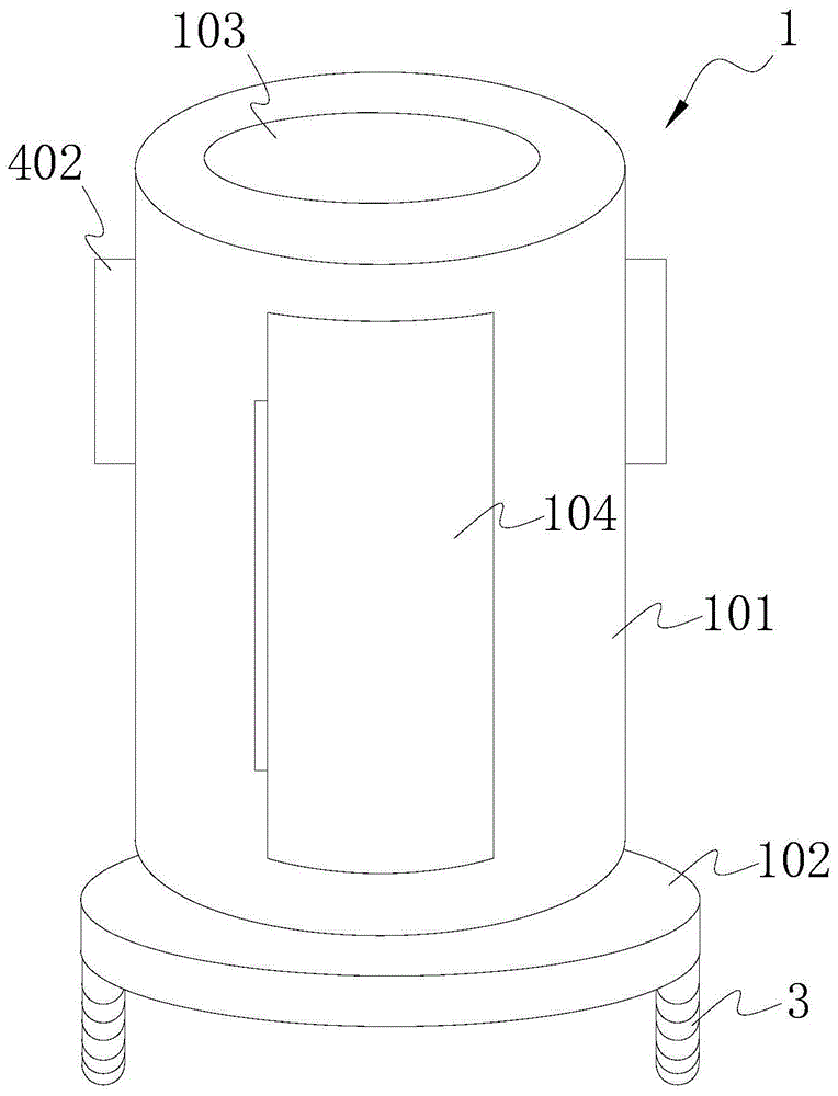 一种社区用移动垃圾桶的制作方法