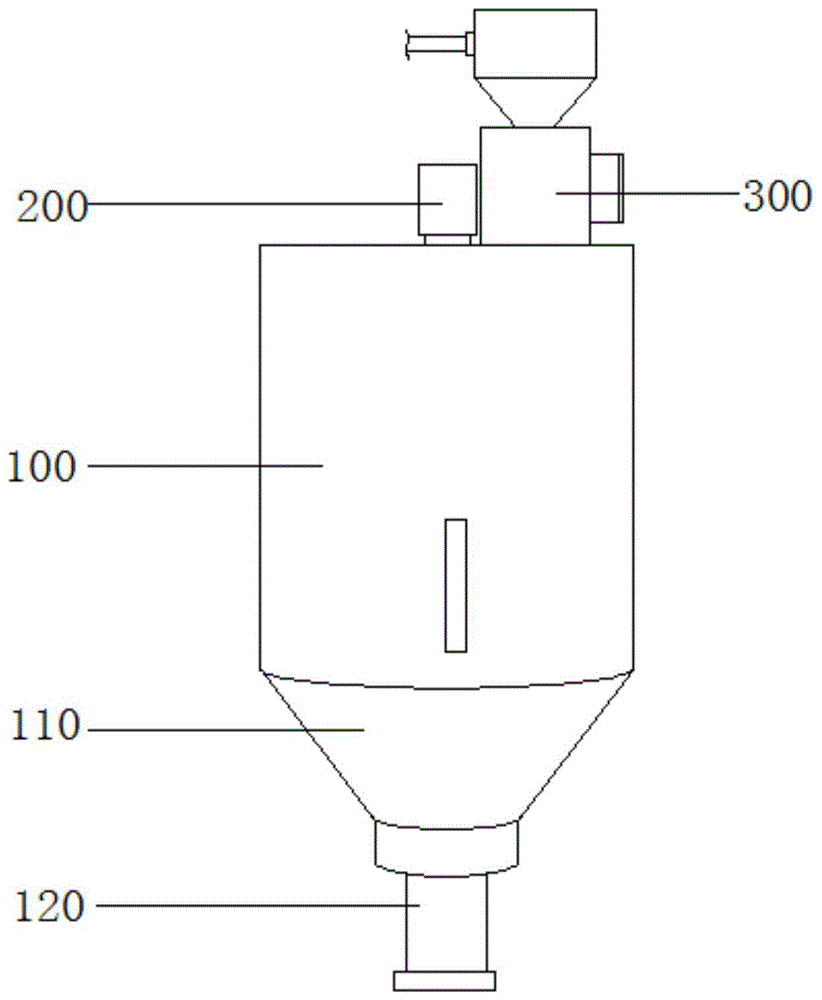 一种旋转定量进料的驴奶生产用配料罐的制作方法