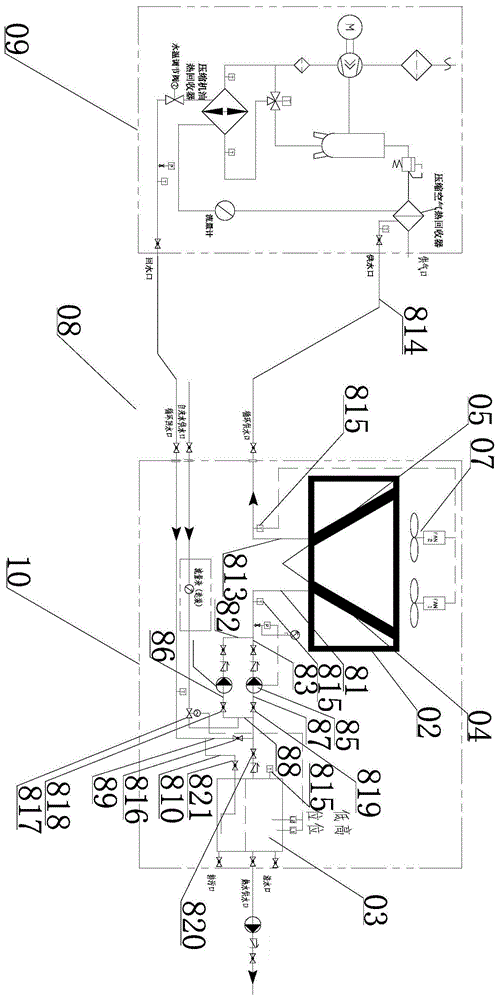 一种空压机余热回收智能管理系统的制作方法