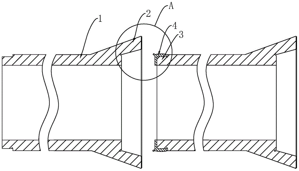 一种承插式排水管的制作方法
