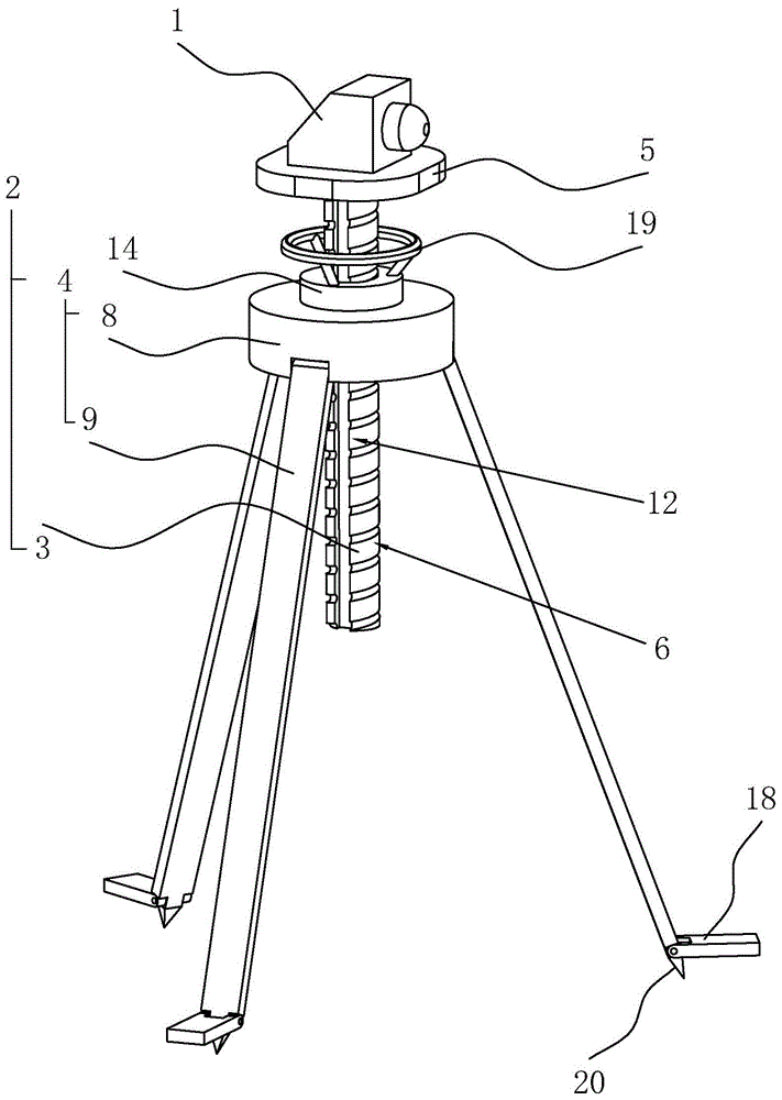 一种建筑设计用现场勘测装置的制作方法