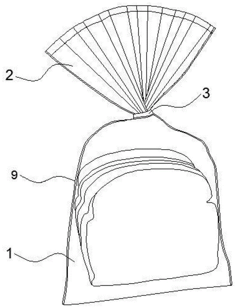 一种面包包装袋的制作方法