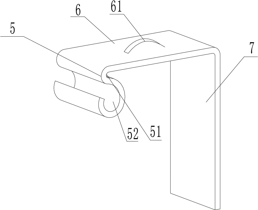 适用于电缆桥架的线型测温设备卡具的制作方法