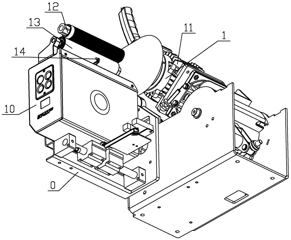 一种喇叭管打线机的横动箱平行滑动机构的制作方法