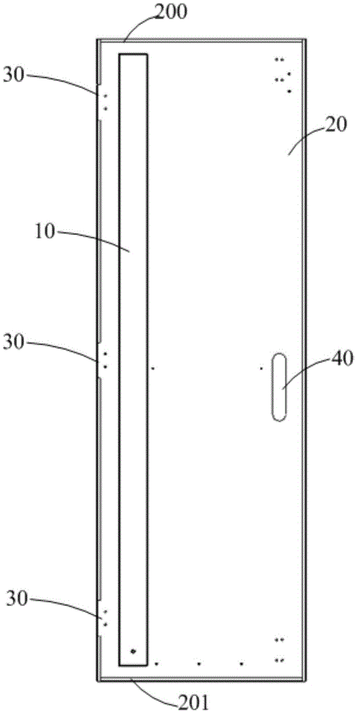 通讯机柜门及通讯机柜的制作方法
