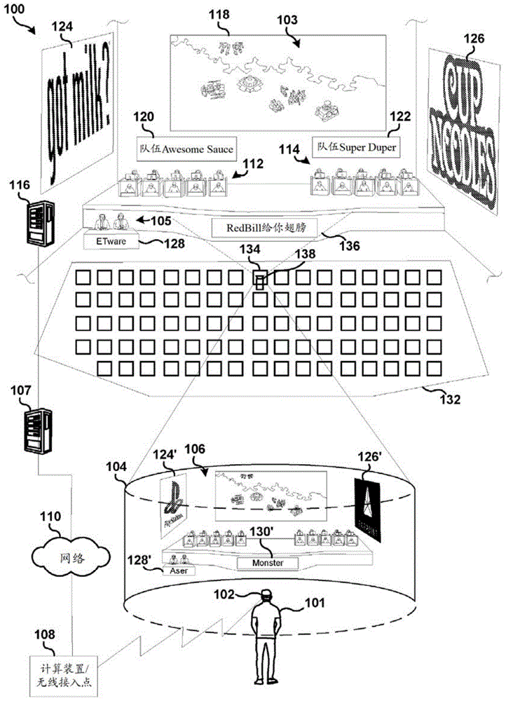 现实世界空间的虚拟现实呈现的制作方法