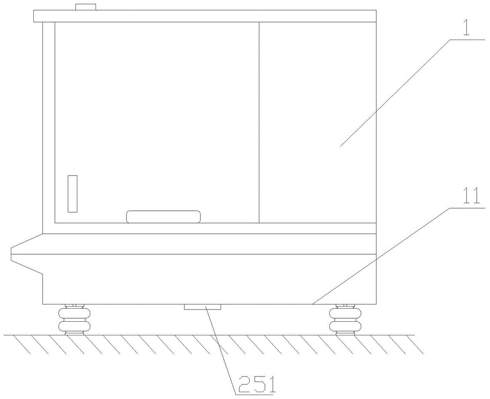 一种具有自动调平功能的电子分析天平的制作方法