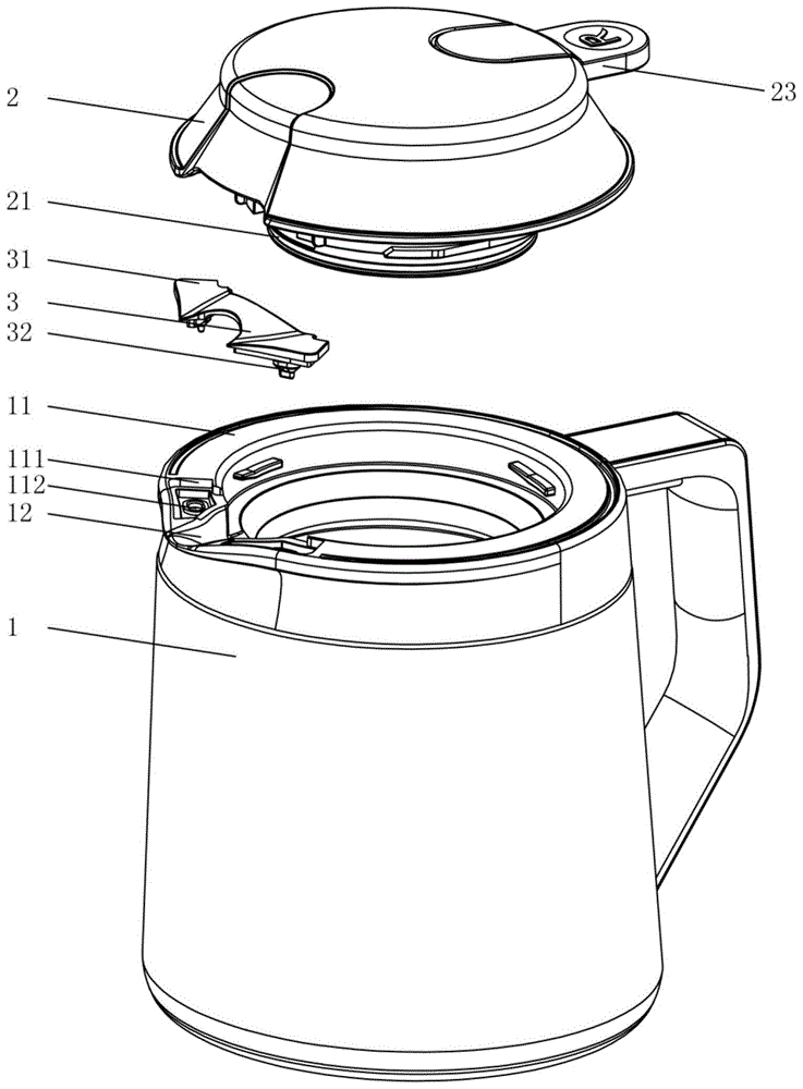 一种可以防止水溢流的保温杯壶口结构的制作方法