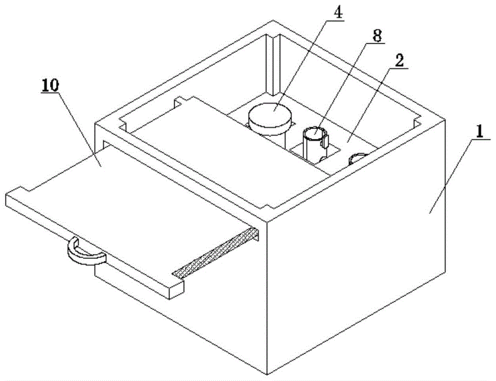 一种地质勘查用取样箱体的制作方法