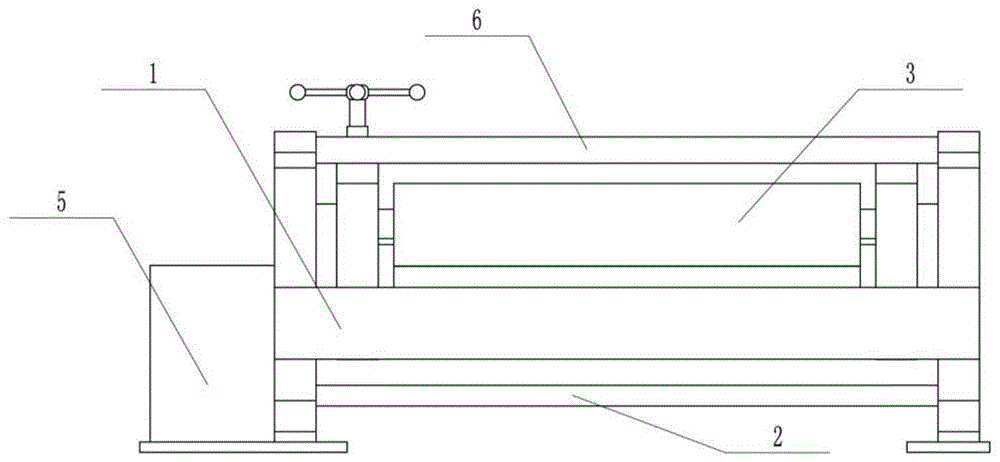 一种烫金机的连线圆压圆凹凸压纹装置的制作方法