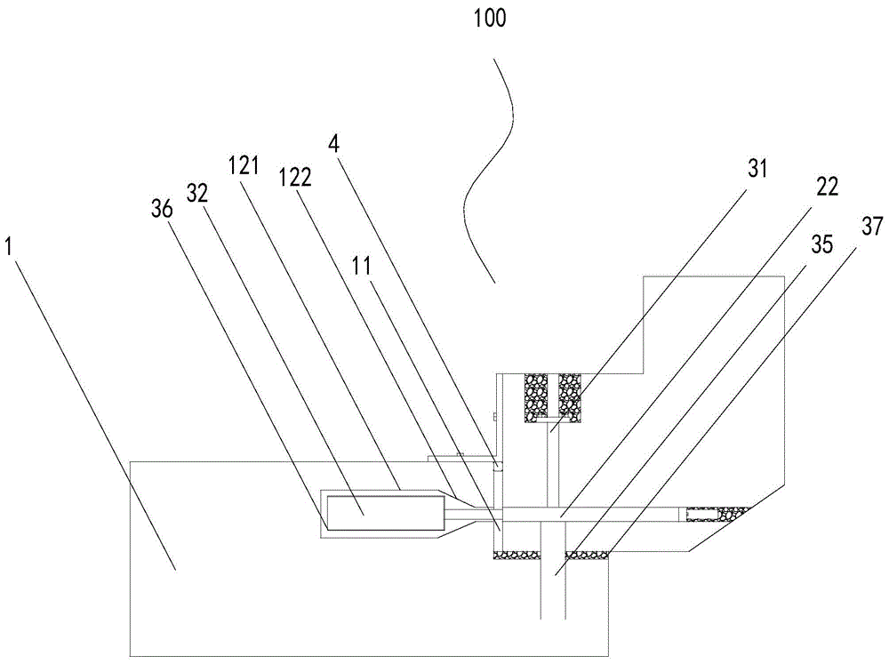 混预制楼梯固定端支座的制作方法