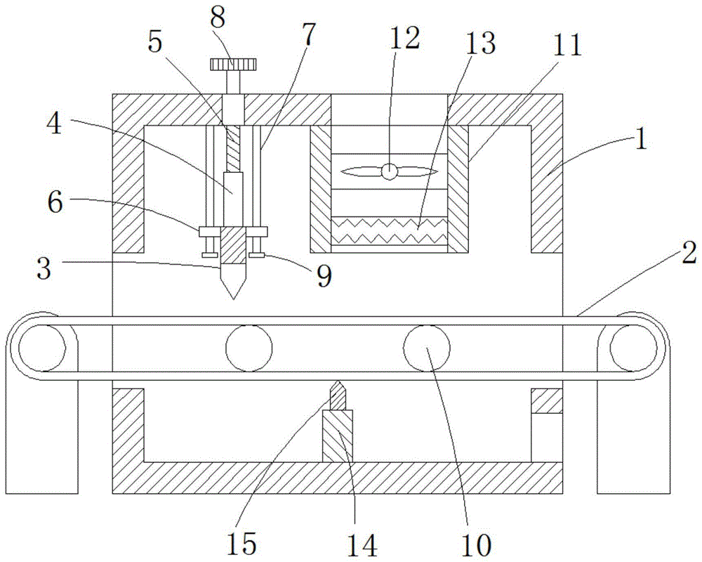 一种高密度聚乙烯双壁波纹管生产线的制作方法